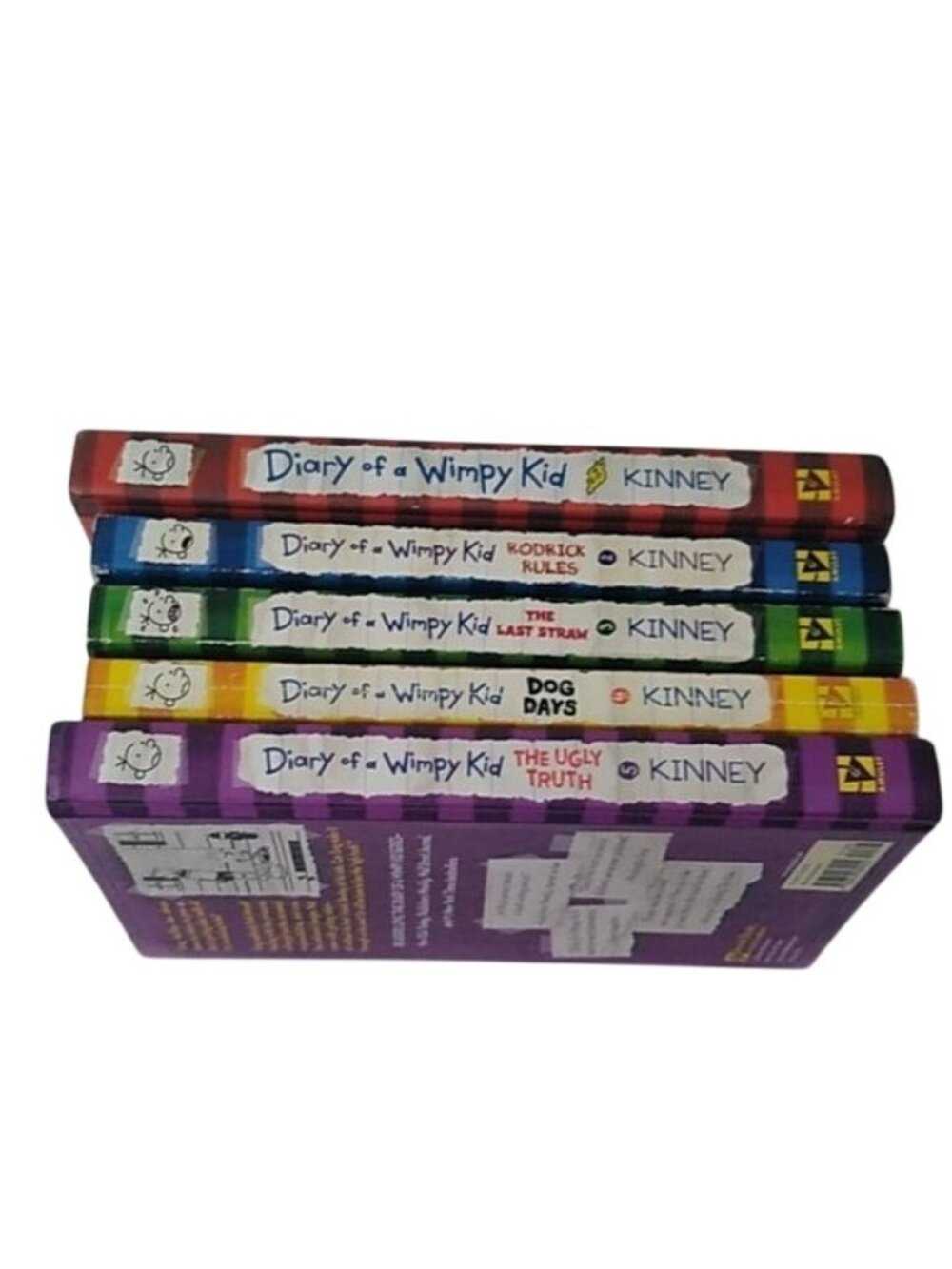 Diary of a Wimpy Kid Books 1-5 Set